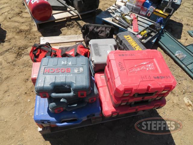 Pallet of Bosch electric jig saw,